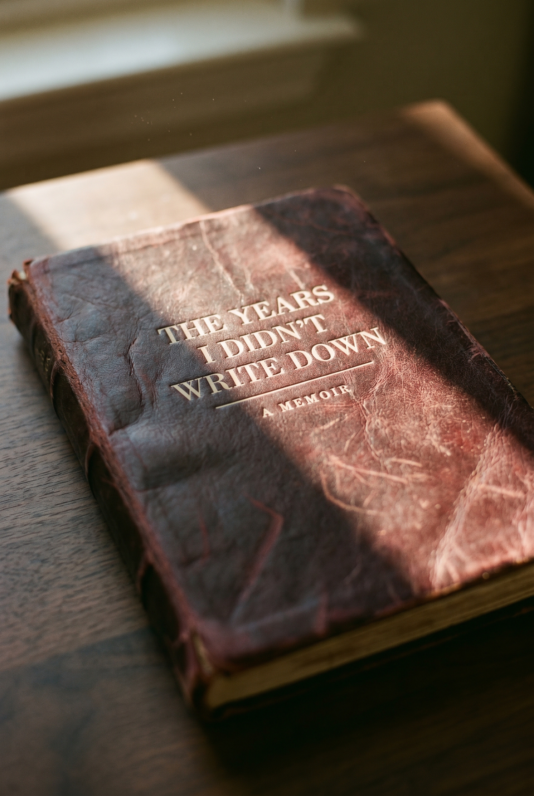 Memoir book cover